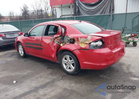 2012 Dodge Avenger Sxt z USA, uszkodzony, nr VIN 1C3CDZCB9CN196194